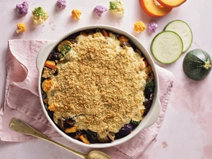 Legumes Gratinados no Forno