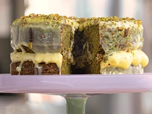 Receita de Bolo de Pistáchio