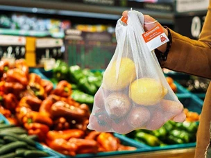 sacos reutilizaveis de fruta e legumes continente