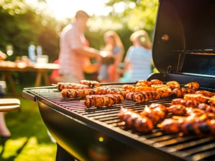 churrasco em família