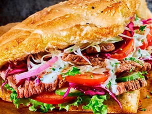 Kebab de Frango: Pita e Wrap