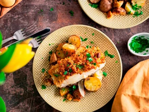 Bacalhau com broa