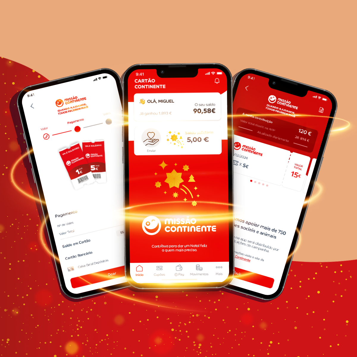 Natal 2024 App Cartão Continente e Continente Online