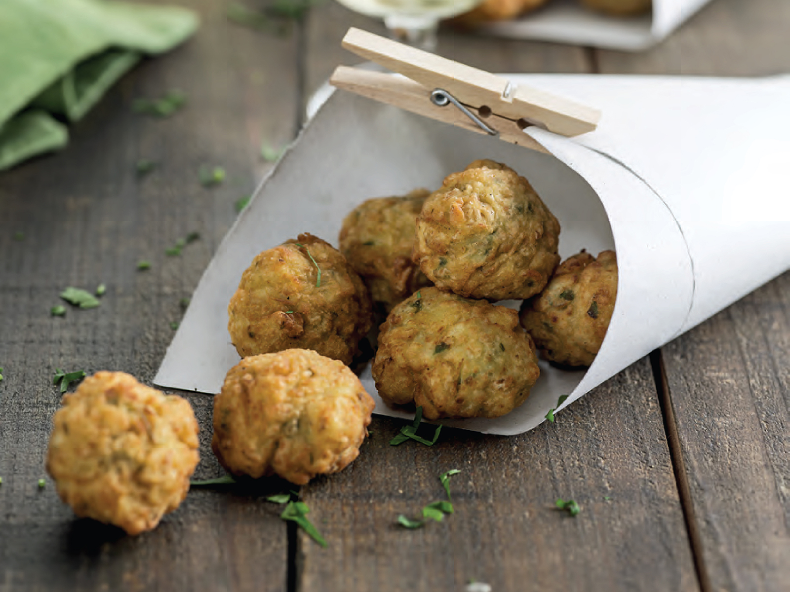 bolinhos de grão de bico yammi