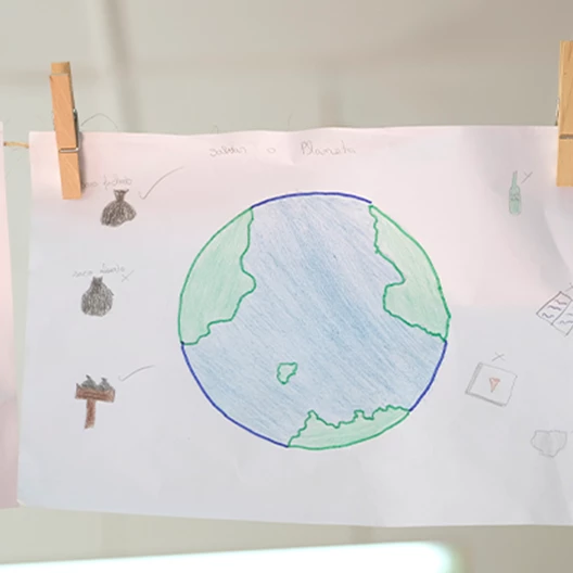 Desenho Planeta Terra