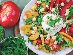 Salada de pimentos
